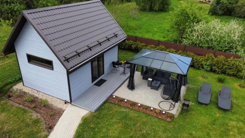 הוילה Tiny House Cēsis מראה חיצוני תמונה