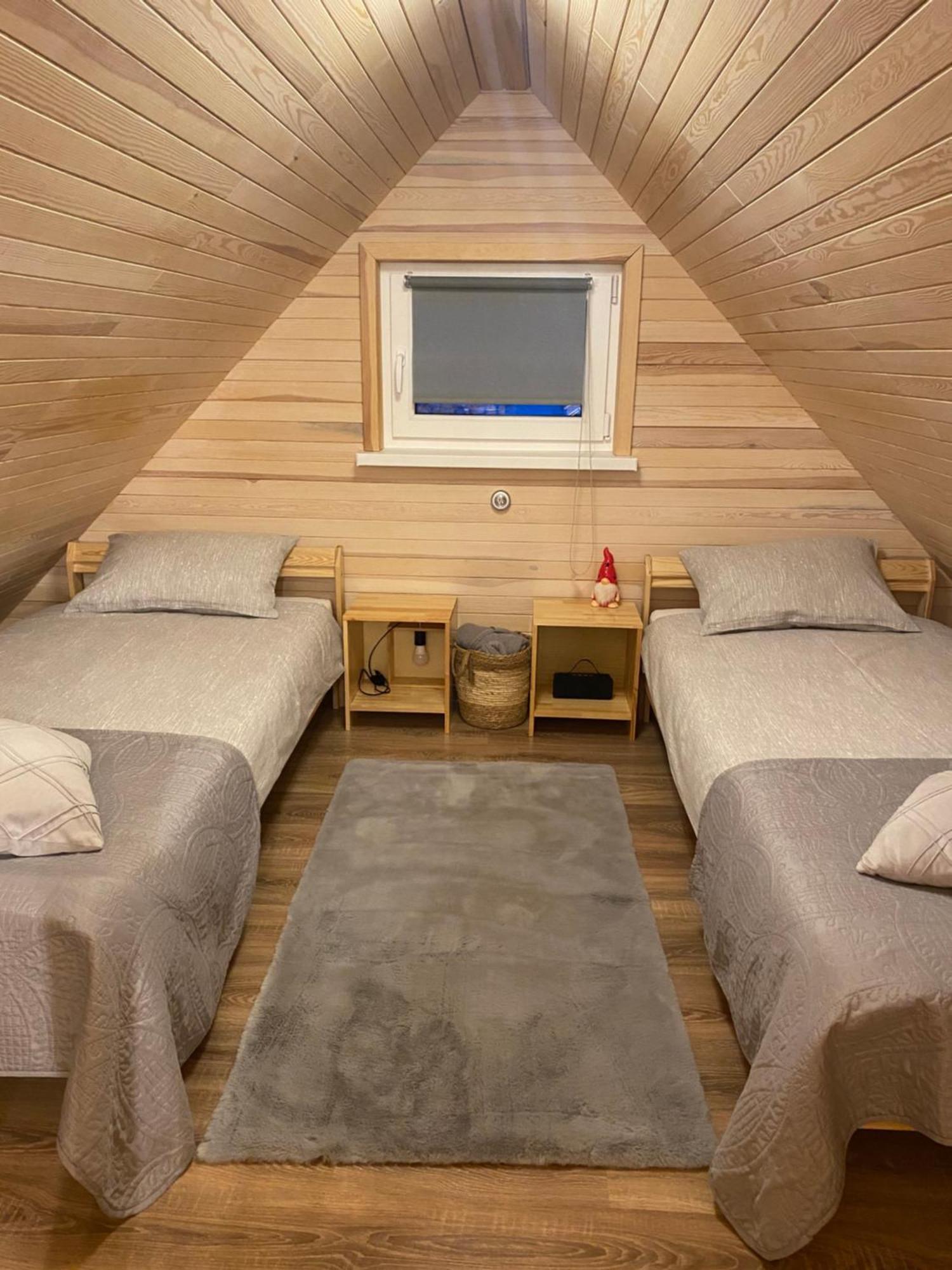 הוילה Tiny House Cēsis מראה חיצוני תמונה
